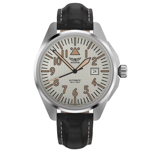 AVIATOR V.3.39.0.336.4 - Aircobra 43 Auto - Męski - Zegarek mechaniczny