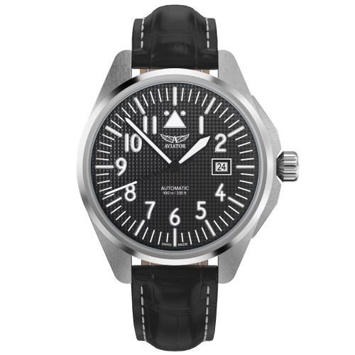AVIATOR V.3.39.0.333.4 - Aircobra 43 Auto - Męski - Zegarek mechaniczny
