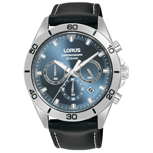 LORUS RT341KX9 - Chronograph - Męski - Zegarek na pasku skórzanym