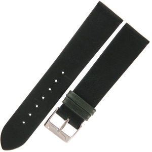 TEKLA G8 - 20mm - Gładki - ZIELONY - Skórzany pasek do zegarka
