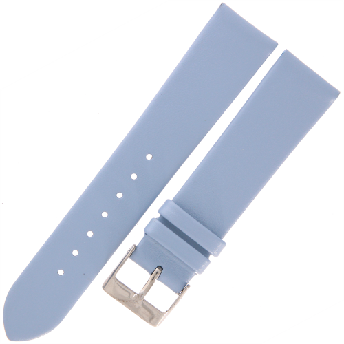 TEKLA G4A - 20mm - Gładki - NIEBIESKI - Skórzany pasek do zegarka