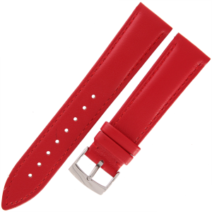 TEKLA EZ30 - 20mm - CZERWONY - Skórzany pasek do zegarka