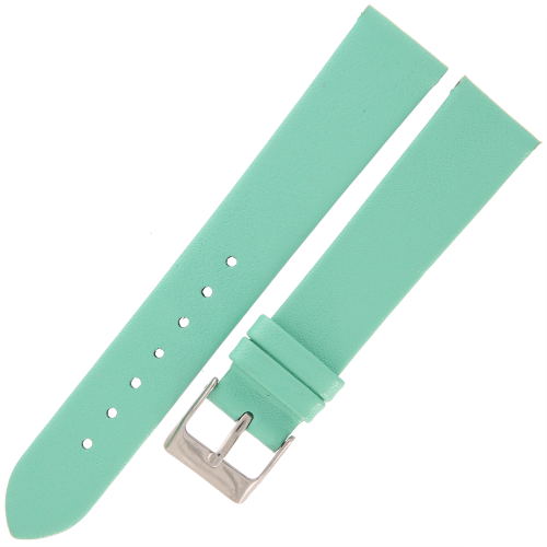 TEKLA G8A - PISTACJOWY - 18mm - GŁADKI - Skórzany pasek do zegarka