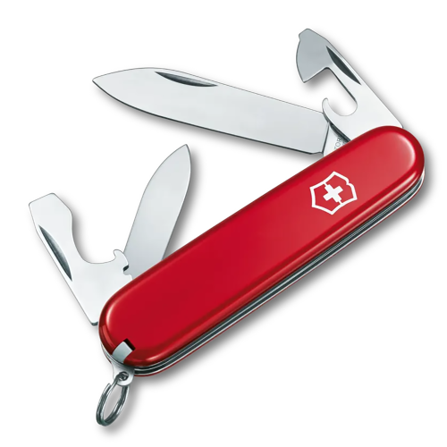 VICTORINOX 0.2503 - Recruit - Scyzoryk 84mm - Czerwony