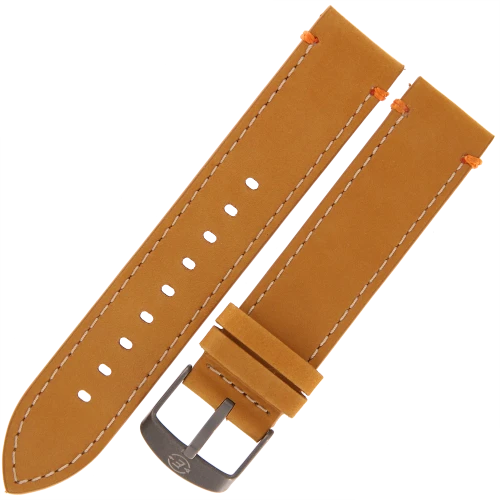 TIMEX PW4B24700 - 20mm - JASNY BRĄZ - Skórzany pasek do zegarka TW4B24700