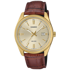 CASIO MTP-1302PGL-9AVEF - Classic - Męski - Zegarek na pasku skórzanym