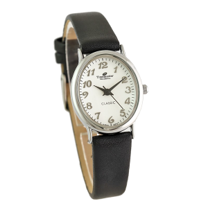TIMEMASTER 026/70 - Damski - Klasyczny zegarek na pasku skórzanym