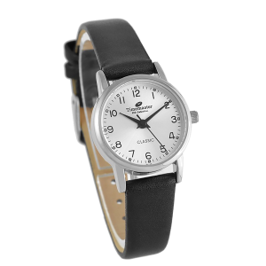 TIMEMASTER 026/75 - Damski - Klasyczny zegarek na pasku skórzanym