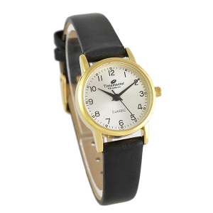 TIMEMASTER 026/77 - Damski - Klasyczny zegarek na pasku skórzanym