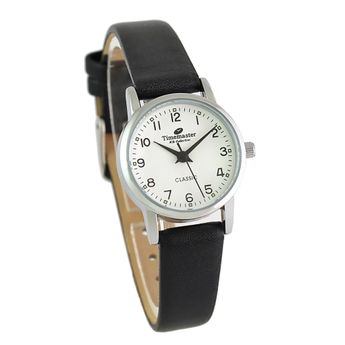 TIMEMASTER 026/74 - Damski - Klasyczny zegarek na pasku skórzanym