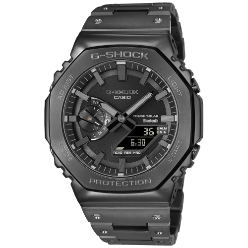 CASIO GM-B2100BD-1AER - G-Shock Octagon Full Metal - Męski - Zegarek sportowy
