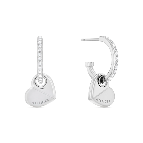 TOMMY HILFIGER 2780882 - Damskie - Kolczyki ze stali nierdzewnej - Srebrne