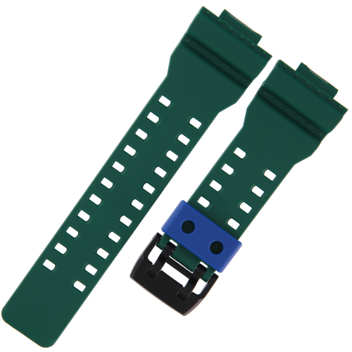 CASIO 10649560 - Pasek do zegarka - GA-700 / GA-700SC-3A - Zielony