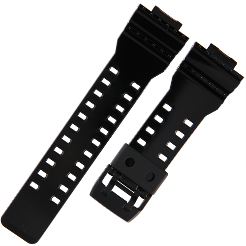 CASIO 10655218 - Pasek do zegarka - GA-700 / GA-700RGB-1A - Czarny