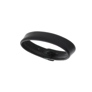 PACIFIC LW70 - Czarny - 18mm - Skórzana szlufka do paska