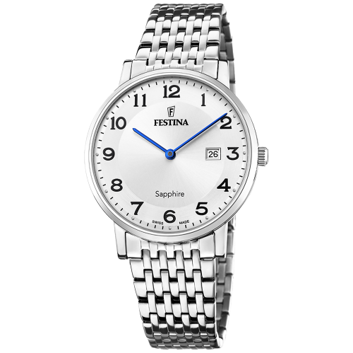 FESTINA F20018/4 - Swiss Made - Męski - Zegarek kwarcowy