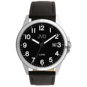 JVD J1131.6 - Classic - Męski - Zegarek na pasku skórzanym
