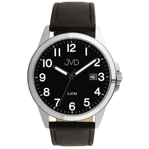 JVD J1131.6 - Classic - Męski - Zegarek na pasku skórzanym