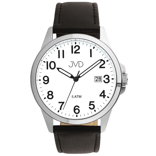 JVD J1131.4 - Classic - Męski - Zegarek na pasku skórzanym