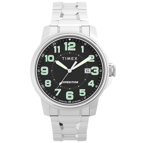 TIMEX TW4B31300 - Expedition Field - Męski - Zegarek na bransolecie rozciąganej