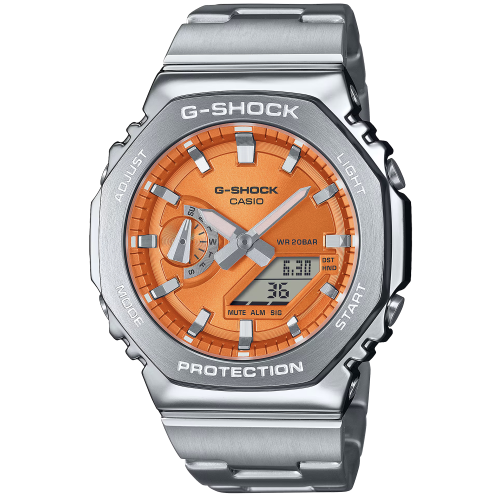 CASIO GM-2110D-4AER - G-Shock Octagon G-Steel - Męski - Zegarek sportowy