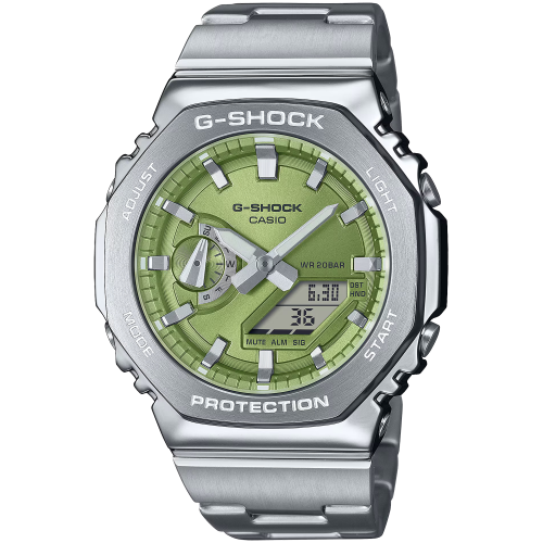 CASIO GM-2110D-3AER - G-Shock Octagon G-Steel - Męski - Zegarek sportowy