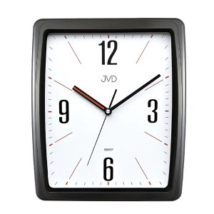 JVD HX2496.2 - 30x37cm - SZARY - Zegar ścienny