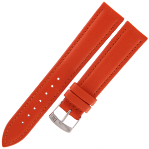 MORELLATO Musa - POMARAŃCZOWY - 18mm - Skórzany pasek do zegarka