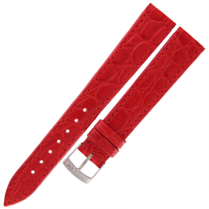 MORELLATO Birmingham - CZERWONY - 16mm - Skórzany pasek do zegarka