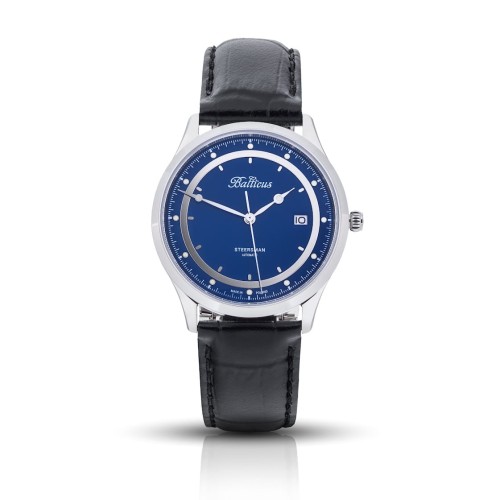 BALTICUS Steersman Blue/Silver - Męski - Zegarek mechaniczny