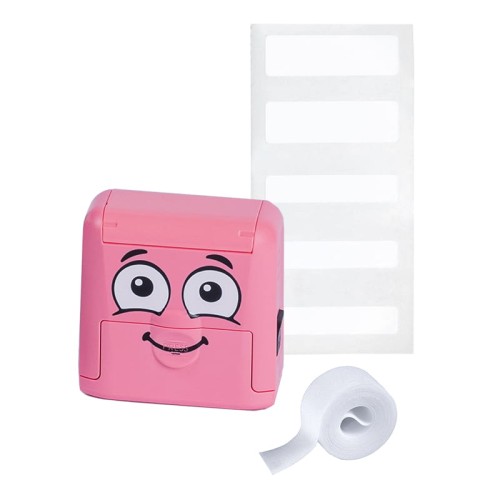 COLOP My Marky 20 - Różowy - Pieczątka do odzieży z tasiemką i etykietami