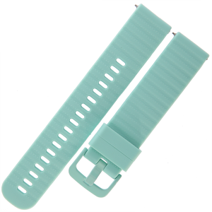 TEKLA SQH12 - 22mm - MIĘTOWY - Silikonowy pasek do zegarka lub smartwatcha