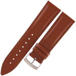TEKLA EZ20A - 22mm - JASNY BRĄZ - Skórzany pasek do zegarka