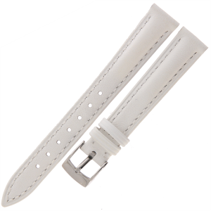 TEKLA EZ50 - 14mm - BIAŁY - Skórzany pasek do zegarka