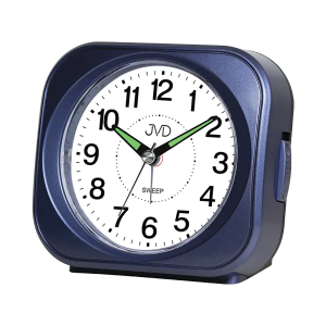 JVD SRP1604.1 - 11x10cm - GRANATOWY - Budzik wskazówkowy