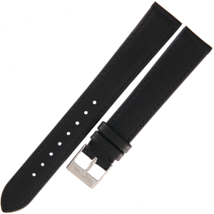 TEKLA Z10 XL - 18mm - CZARNY - Skórzany pasek do zegarka