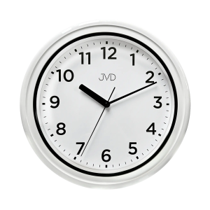 JVD SH5913.1 - 33cm - BIAŁY - Zegar ścienny wodoodporny