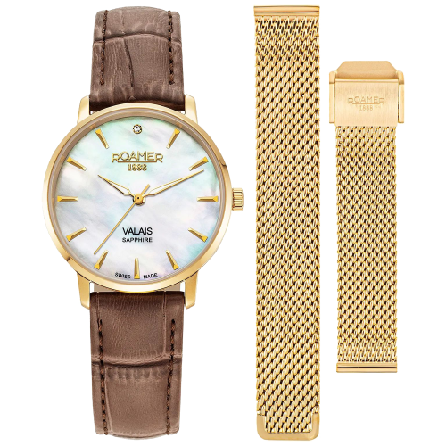 ROAMER 989847 48 10 05 - Valais Ladies Set - Damski - Zegarek kwarcowy