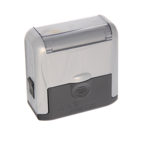 COLOP C20 PRO - 38x14mm - SREBRNY - Pieczątka samotuszująca