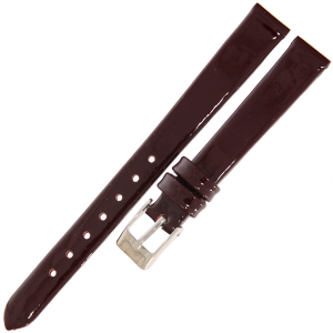 TEKLA G2P - 12mm - BRĄZOWY (lakierowany) - Skórzany pasek do zegarka