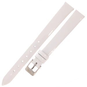 TEKLA G5P - 12mm - BIAŁY (lakierowany) - Skórzany pasek do zegarka