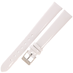 TEKLA G5P - 14mm - BIAŁY (lakierowany) - Skórzany pasek do zegarka