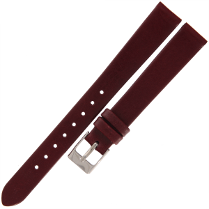 TEKLA G9 - 14mm - Gładki - BORDOWY - Skórzany pasek do zegarka