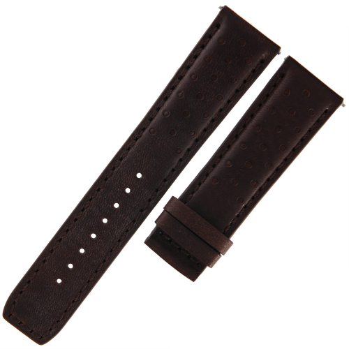 TISSOT T610046349 - 22mm - BRĄZOWY - Skórzany pasek do zegarka - T131617A