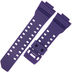 CASIO 10491478 - Pasek do zegarka - GA-400 / GA-400A-6A - Fioletowy