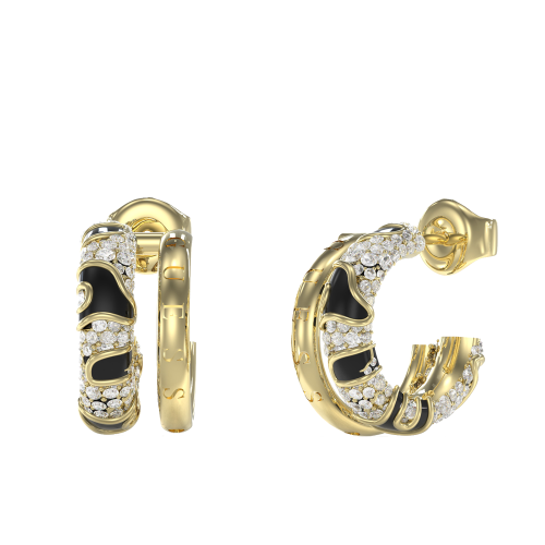 GUESS JUBE05193JWYGBKT/U - Damskie - Kolczyki ze stali nierdzewnej