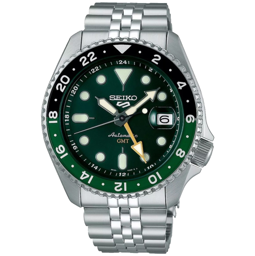 SEIKO SSK035K1 - 5 Sports GMT Automatic - Męski - Zegarek mechaniczny