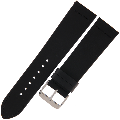 LAVVU Retro LSLUB22 - 22mm - Czarny - Skórzany pasek do zegarka