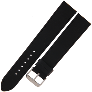 LAVVU Sport XL LSAXB22 - 22mm - Czarny - Skórzany pasek do zegarka