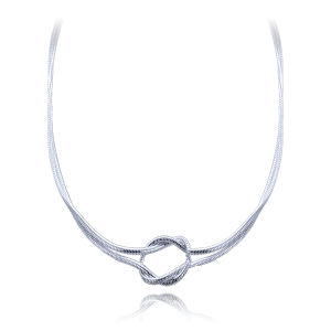 MINET JMAS0282SN42 - Ag925 - ŻMIJKA - Srebrny naszyjnik